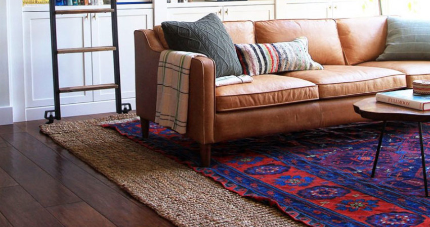 لزوم دقت در انتخاب رنگ فرش برای اتاق پذیرایی