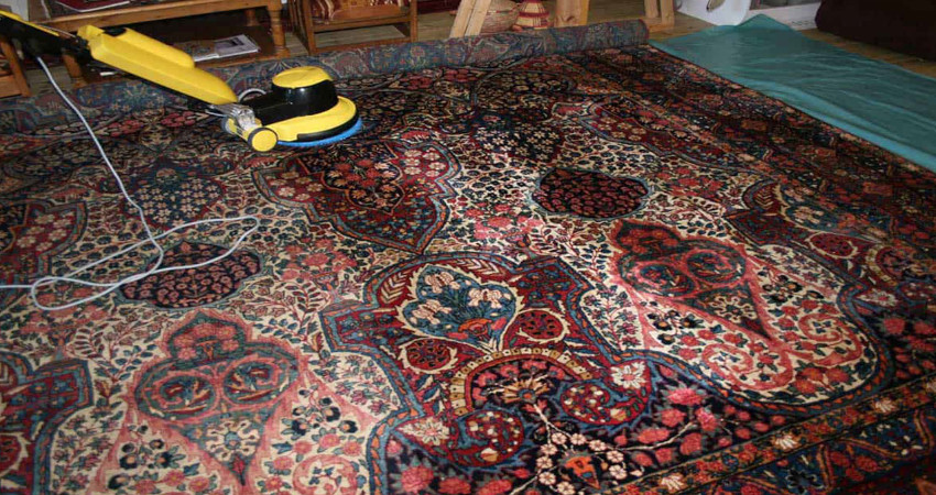 روش سوم شستشوی فرش