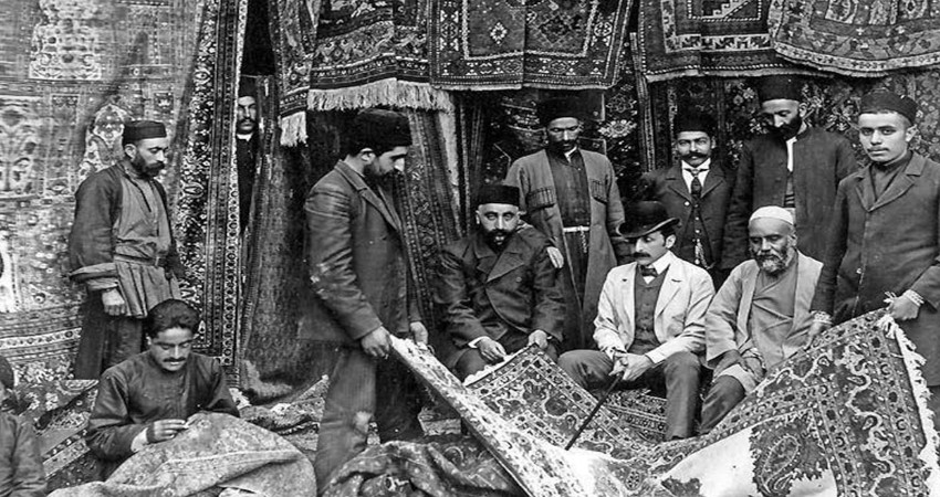 تاریخچه فرش ایرانی در دورههای مختلف